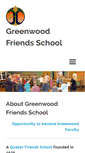 Mobile Screenshot of greenwood-friends.org